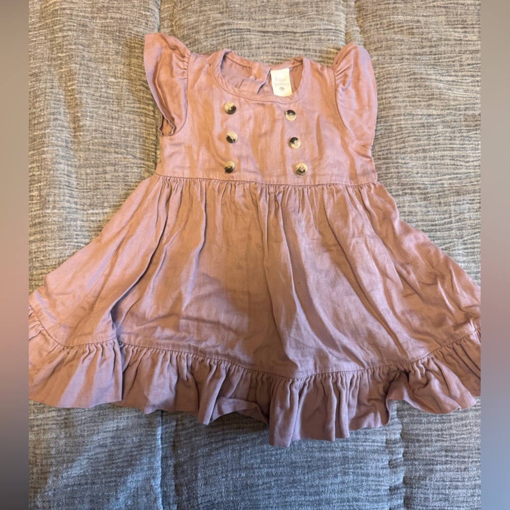 Kate Quinn Mauve Button-Down Top